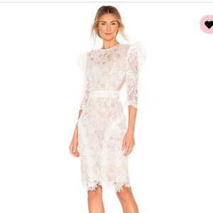 Bronx and Banco Medeleine Midi Dress, Size 8. Worn once for my rehearsal dinner.